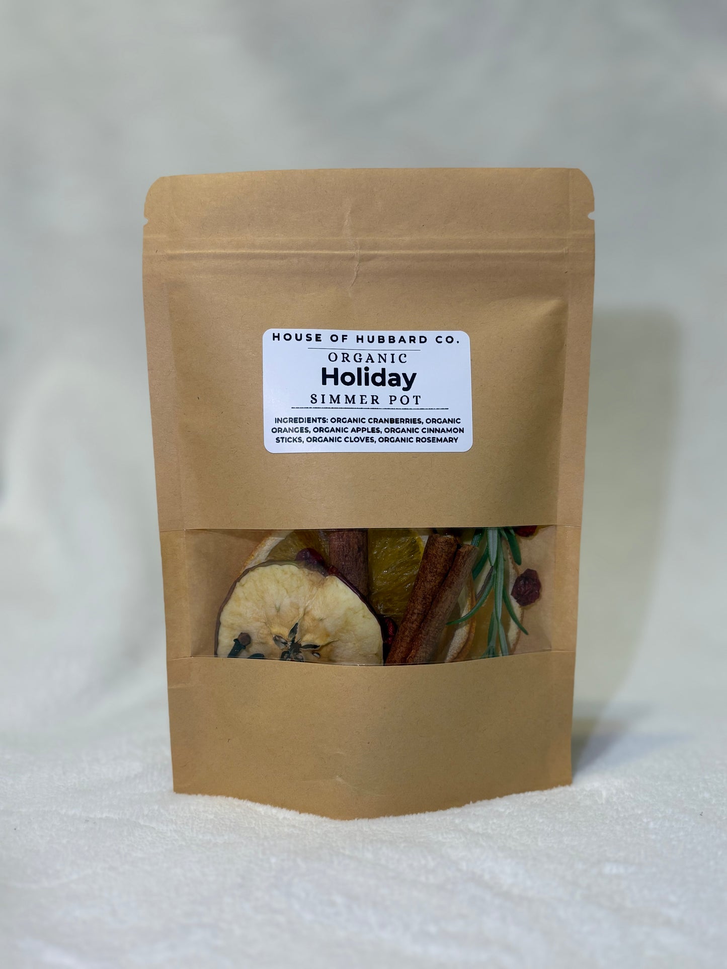 Organic Holiday Simmer Pot